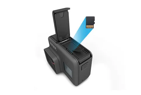 gopro hero 5 sd kaart maximale grootte