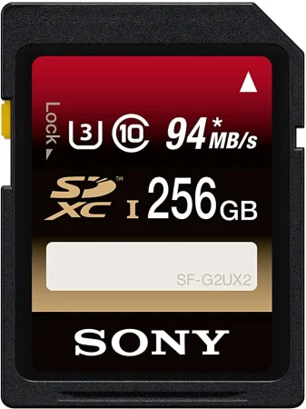 sony a6500 256GB SD Card