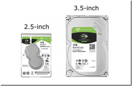 disque dur 2.5 vs 3.5