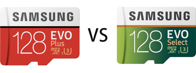 samsung evo plus vs evo select