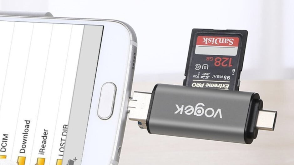 Leitor SD Card para telemóvel