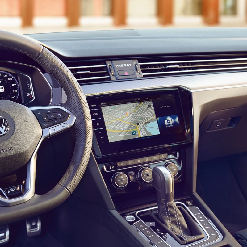 navigation card in the car