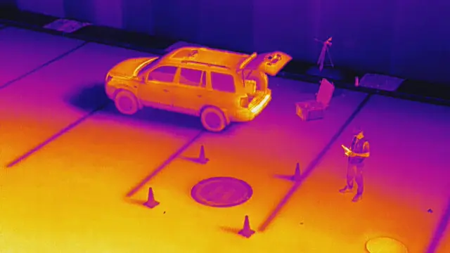 drone with thermal camera